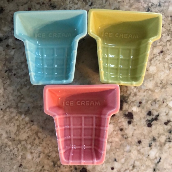 Boston Warehouse | Dining | Ice Cream Sundae Condiment Toppings Dish ...